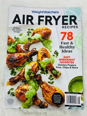 Weight Watchers Air Fryer 78 fast & healthy Recipes - Green & White Cover